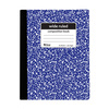 C-Line Products Composition Notebook, Wide Ruled, Marble Cover, Assorted Colors, 12PK 22010-CT